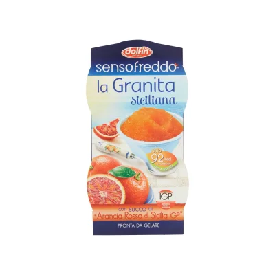 Senso Freddo Granita 2x100ml Red Orange