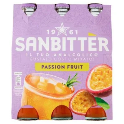Sanpellegrino Sanbitter Emozioni Passion Fruit Cl.20 X Bt.3