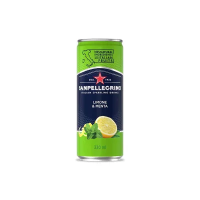 San Pellegrino Lemon and Mint 33cl Can