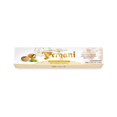 Vergani Crumbly Nougat 200gr Almond and Pistachio