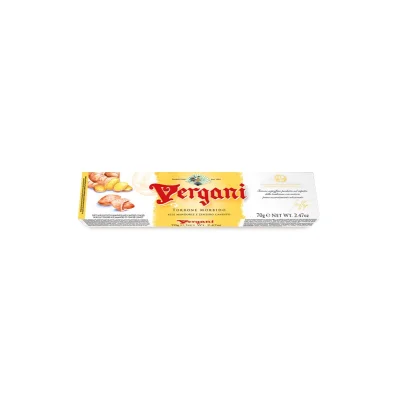 Vergani Classic Nougat 70gr Soft Assorted Ginger / Cocoa