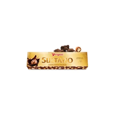 Vergani Sultano 250gr Gianduia Chocolate Whole Hazelnuts