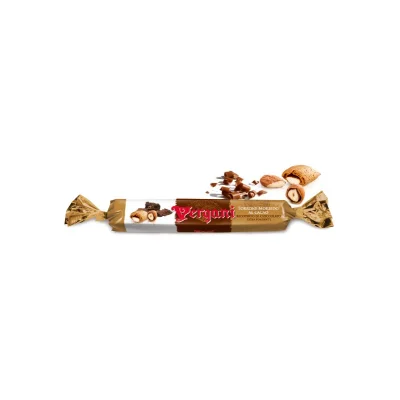 Vergani Nougat Cigar Covered 100gr Soft Dark Chocolate