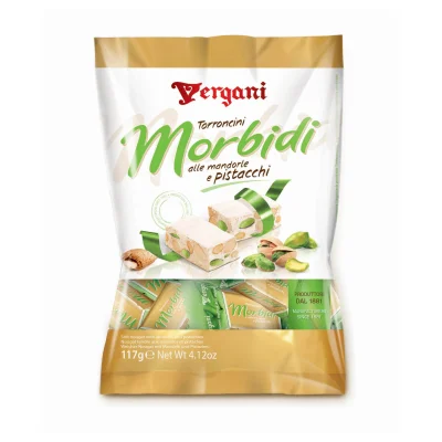 Vergani Nougat 117gr Soft Almond Pistachio