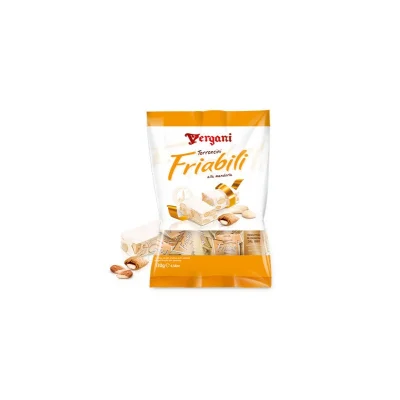 Vergani Nougat 130gr Crumbly Almond