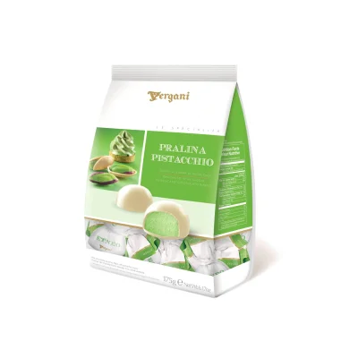 Vergani Chocolates Praline 175gr Pistachio