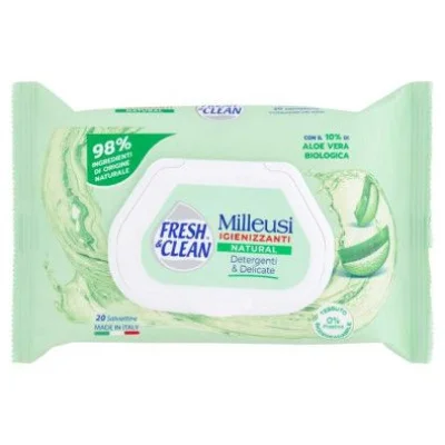 Fresh & Clean Salviette Milleusi Pz.20