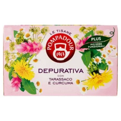 Pompadour Tisana Depurativa 15+3 Filtri