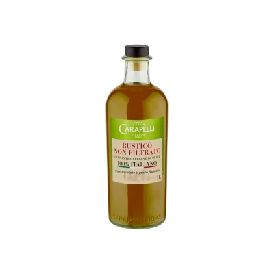 Carapelli EV Rustico 100% IT 1lt Unfiltered