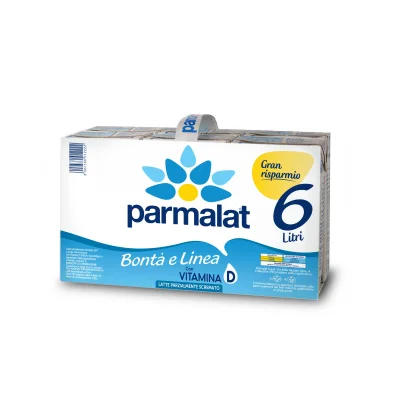 Parmalat Semi-Skimmed 6x 1000ml