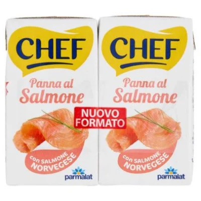Parmalat Chef Panna Salmone Ml.125X2