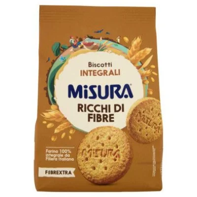 Misura Fibrextra Biscotti Integrali Gr.330