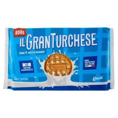 Colussi Gran Turchese Biscotti senza Olio di Palma Gr.800