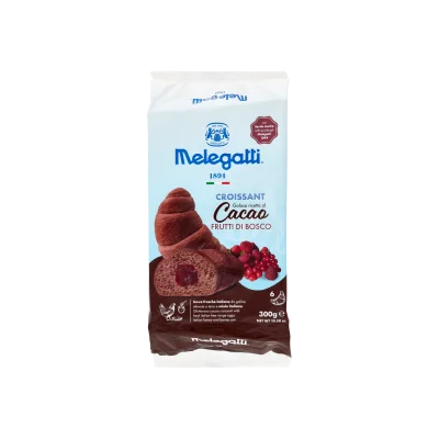 Melegatti Croissant 6pcs x50gr Cocoa Berries