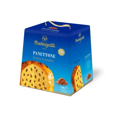 Melegatti Panettone Classic 750gr Without Candied Fruit