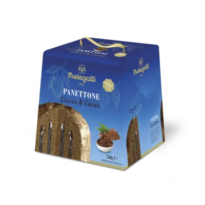 Melegatti Panettone Filled 750gr Choco & Cacao