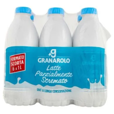 Granarolo Late Uht Piacere Leggero Parzialmente Scremato in Bottiglia Lt.1
