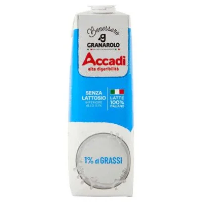 Granarolo Latte Accadi' Uht Parzialmente Scremato Lt.1