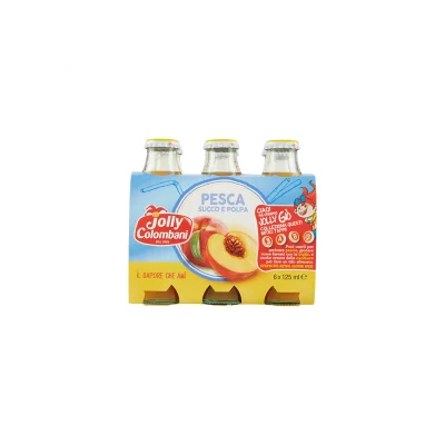 Jolly Colombani 6x 125ml Peach VAP