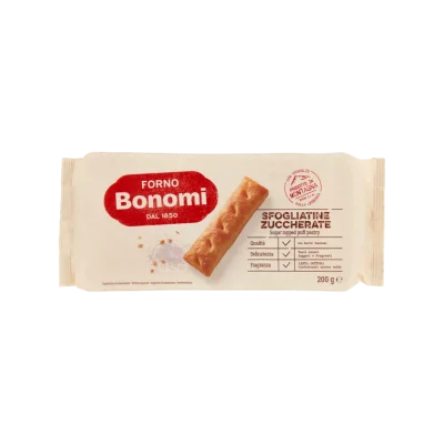 Forno Bonomi Sugared Puff Pastry 200gr