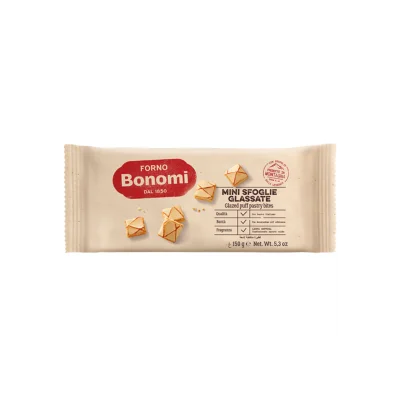 Forno Bonomi Mini Glazed Puff Pastries 150gr
