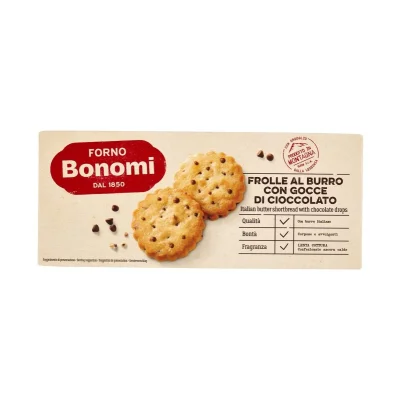 Forno Bonomi Shortbread 150gr Butter & Chocolate