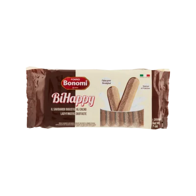 Forno Bonomi Savoiardi Bihappy Cocoa 200gr