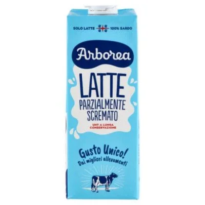 Arborea Latte Uht Parzialmente Scremato 100% Lt.1