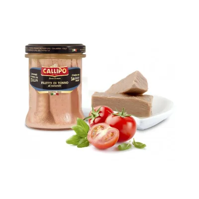 Callipo Tuna Fillets Natural 200gr