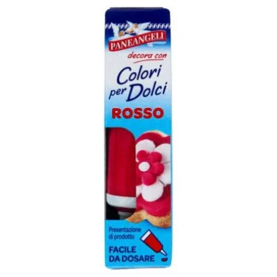 Paneangeli Colori per Dolci Rosso Gr.10