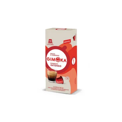 Gimoka 10 Caps Plast. *Nespresso Intense 55gr