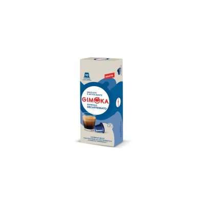 Gimoka 10 Caps Plast. *Nespresso Decaf. 55gr