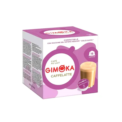 Gimoka 16 Caps Caffèlatte 160gr *Dolce Gusto