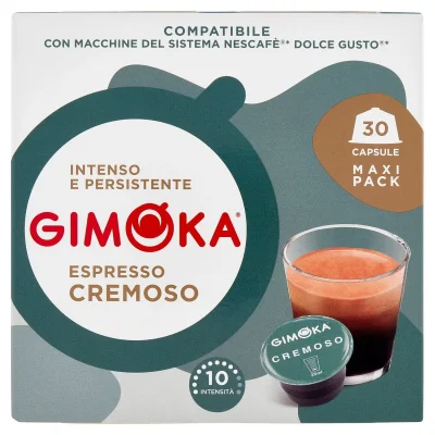 Gimoka Dolce Gusto Espresso Cremoso Capsules 30 pack
