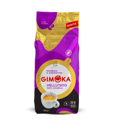 Gimoka Vellutato Rainforest Coffee Beans 1kg