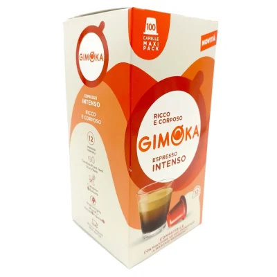 Gimoka Nespresso Espresso Intenso Capsules 100-Count