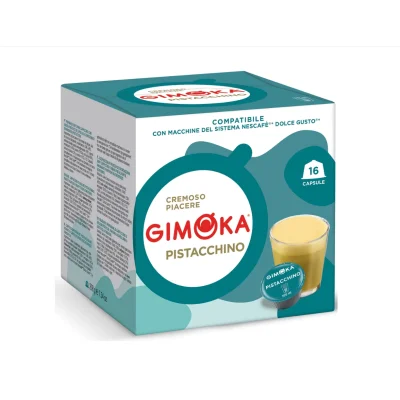 Gimoka Dolce Gusto Pistachio Capsules 16-Count