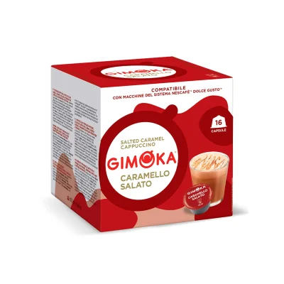 Gimoka 16 Caps Salted Caramel 160gr *Dolce Gusto