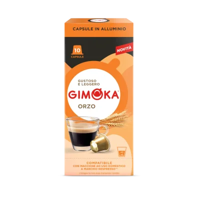 Gimoka 10 Caps All. Tub *Nespresso Barley 20gr