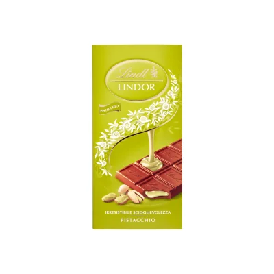 Lindt Lindor Bar 100gr Milk Pistachio