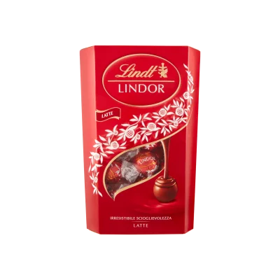Lindt Lindor Cornet 337gr Latte