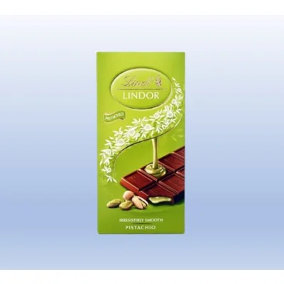 Lindt Lindor Milk Chocolate Pistachio 100g