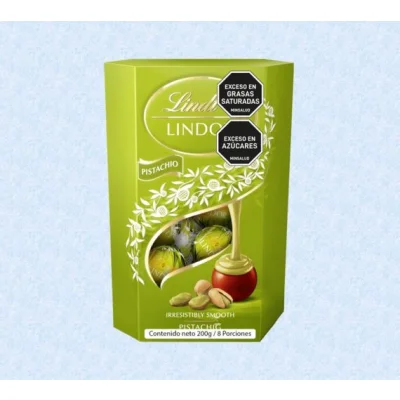 Lindt Lindor Pistachio Chocolate Truffles Box 200g