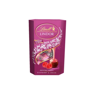 Lindt Lindor Raspberry Cream Truffles 200g