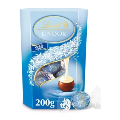 Lindor Chocolate White Inside 200g