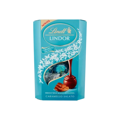 Lindt Lindor Cornet 200gr Salted Caramel
