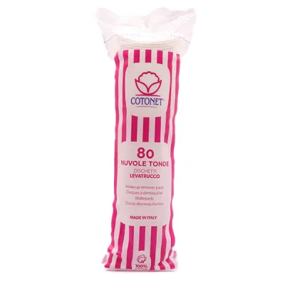 MAKEUP REMOVAL COTTON PADS 80pcs