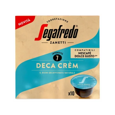 Segafredo Espresso 75gr Deca Crèm 10 Comp. Caps. Dolce Gusto