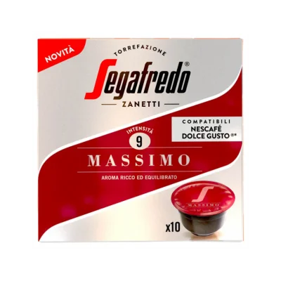 Segafredo Espresso 75gr Maximum 10 Comp. Caps. Dolce Gusto