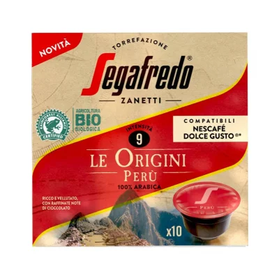 Segafredo Espresso 75gr "The Origins Peru" 10 Comp. Caps. Dolce Gusto